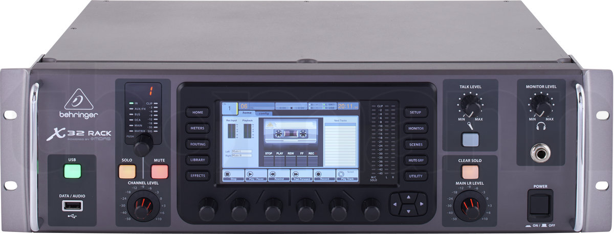 מיקסר דיגיטלי Behringer X32 Rack – 40 ערוצים, USB 32×32 ו-16 פריאמפים 2 Behringer X32 Rack – תמונת מוצר 2