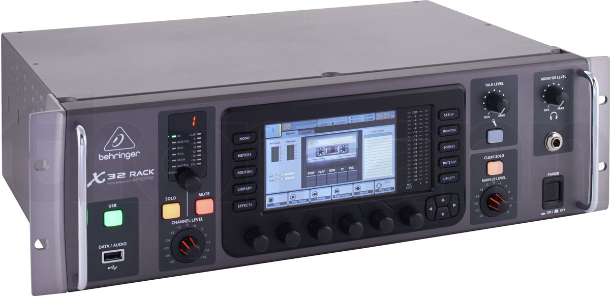 מיקסר דיגיטלי Behringer X32 Rack – 40 ערוצים, USB 32×32 ו-16 פריאמפים 3 Behringer X32 Rack – תמונת מוצר 3