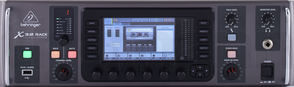 מיקסר דיגיטלי Behringer X32 Rack – 40 ערוצים, USB 32×32 ו-16 פריאמפים 5 Behringer X32 Rack – תמונת מוצר 5