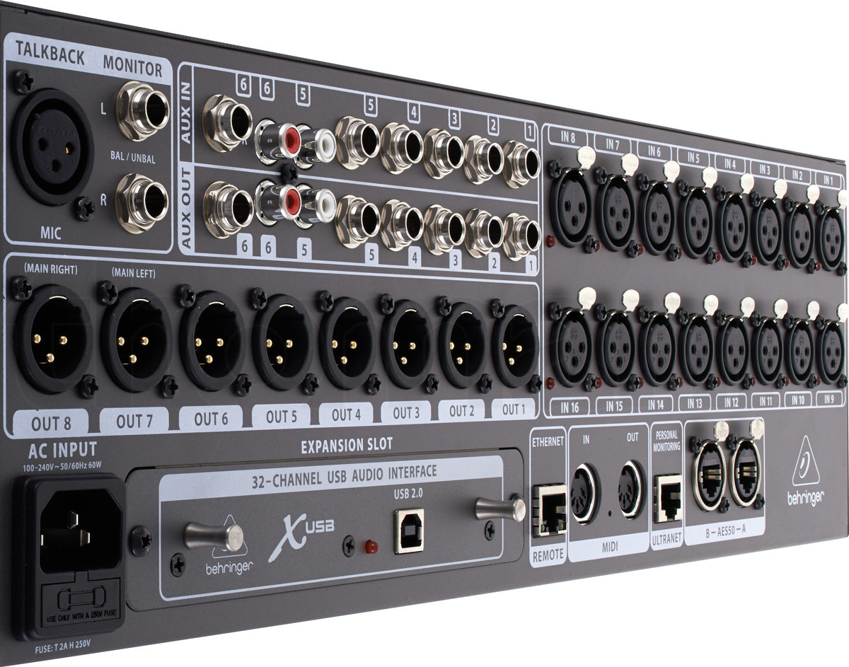 מיקסר דיגיטלי Behringer X32 Rack – 40 ערוצים, USB 32×32 ו-16 פריאמפים 6 Behringer X32 Rack – תמונת מוצר 6