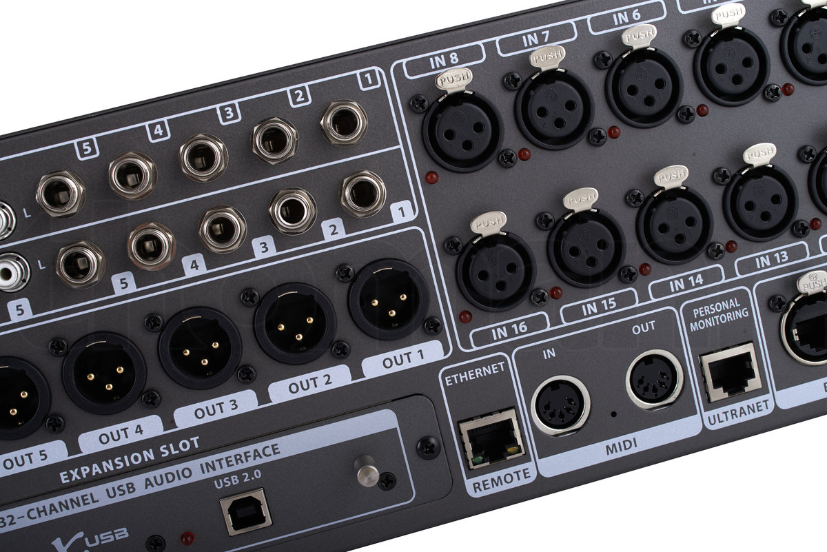 מיקסר דיגיטלי Behringer X32 Rack – 40 ערוצים, USB 32×32 ו-16 פריאמפים 8 Behringer X32 Rack – תמונת מוצר 8
