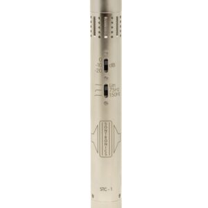מיקרופון קונדנסר ממברנה קטנה Sontronics STC-1 כסוף – קפסולה מתחלפת ו-137dB SPL