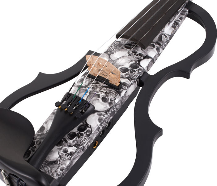 כינור חשמלי Harley Benton HBV 990SKL 4/4 – גולגולות, פיקאפ אקטיבי, ערכה מלאה 5 כינור חשמלי Harley Benton HBV 990SKL 4/4 – גולגולות, פיקאפ אקטיבי, ערכה מלאה 5
