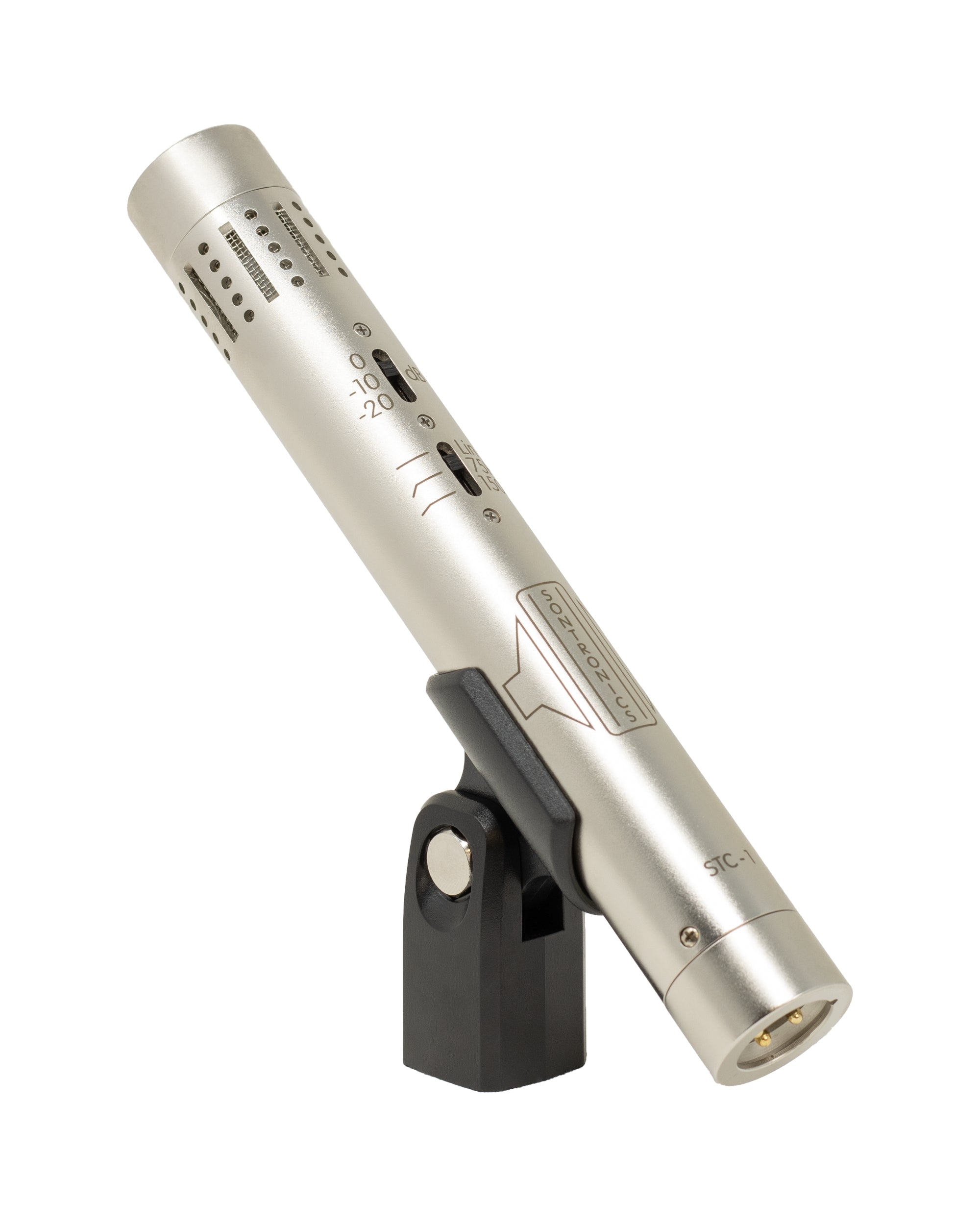מיקרופון קונדנסר ממברנה קטנה Sontronics STC-1 כסוף – קפסולה מתחלפת ו-137dB SPL 2 מיקרופון קונדנסר פנסיל Sontronics STC-1 כסוף – תמונה 2