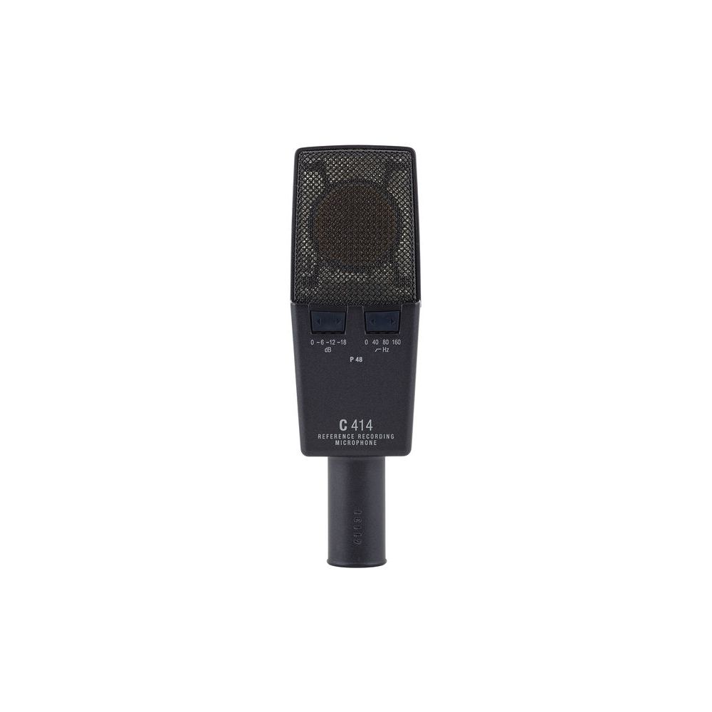 מיקרופון קונדנסר AKG C414 XLS – 9 תבניות קליטה, דיאפרגמה גדולה 3 מיקרופון קונדנסר AKG C414 XLS – 9 תבניות קליטה, דיאפרגמה גדולה 3