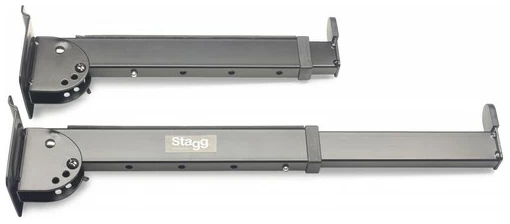 זוג סטנדים לקלידים לקיר מחורץ Stagg SLA-LAY3 1 זוג סטנדים לקלידים לקיר מחורץ Stagg SLA-LAY3