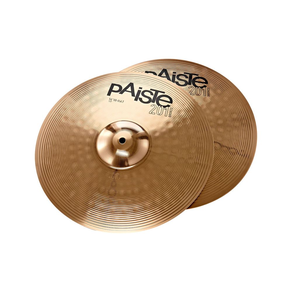 סט מצילות Paiste 201 Bronze – היי-האט 14, קראש 16, רייד 20 4 סט מצילות Paiste 201 Bronze – היי-האט 14, קראש 16, רייד 20 4