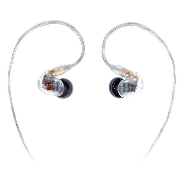 אוזניות In-Ear מקצועיות SHURE SE425-CL-E PRO שקופות 2 אוזניות In Ear מקצועיות SHURE SE425 CL E PRO שקופות