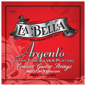 מיתרים לגיטרה קלאסית LaBella Argento Medium