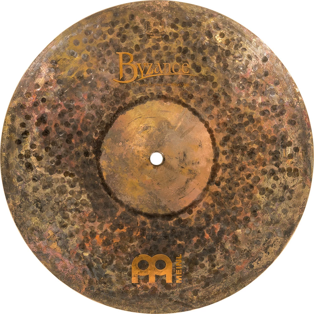 מצילות הייהט 13 אינץ' Meinl Byzance Extra Dry B13EDMH 6 מצילות הייהט 13 אינץ' Meinl Byzance Extra Dry B13EDMH