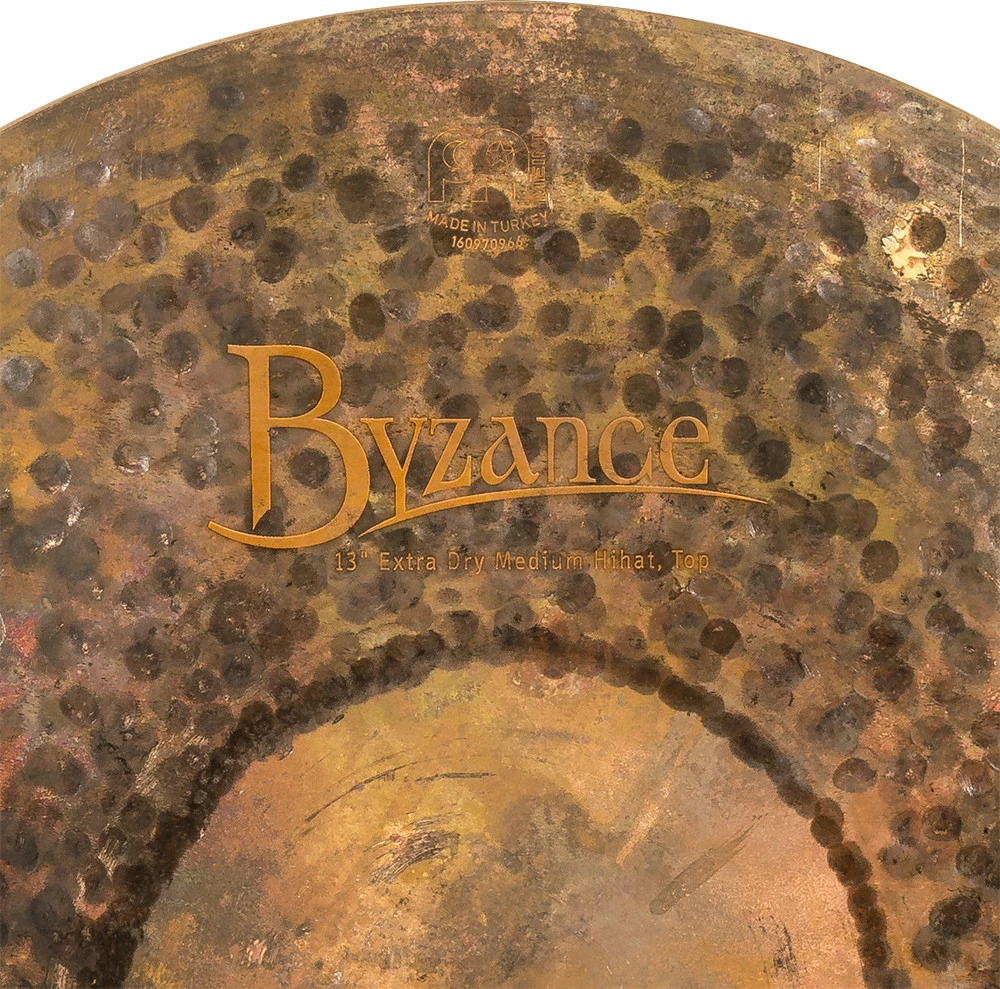 מצילות הייהט 13 אינץ' Meinl Byzance Extra Dry B13EDMH 8 מצילות הייהט 13 אינץ' Meinl Byzance Extra Dry B13EDMH