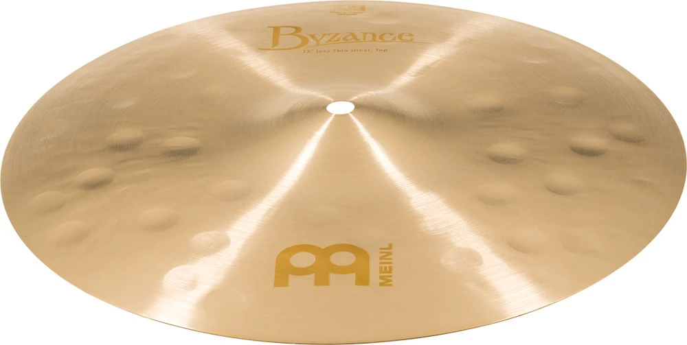 מצילות היי-האט Meinl B13JTH Byzance Jazz Thin — 13 אינץ׳ 2 מצילות היי-האט Meinl B13JTH Byzance Jazz Thin — 13 אינץ׳