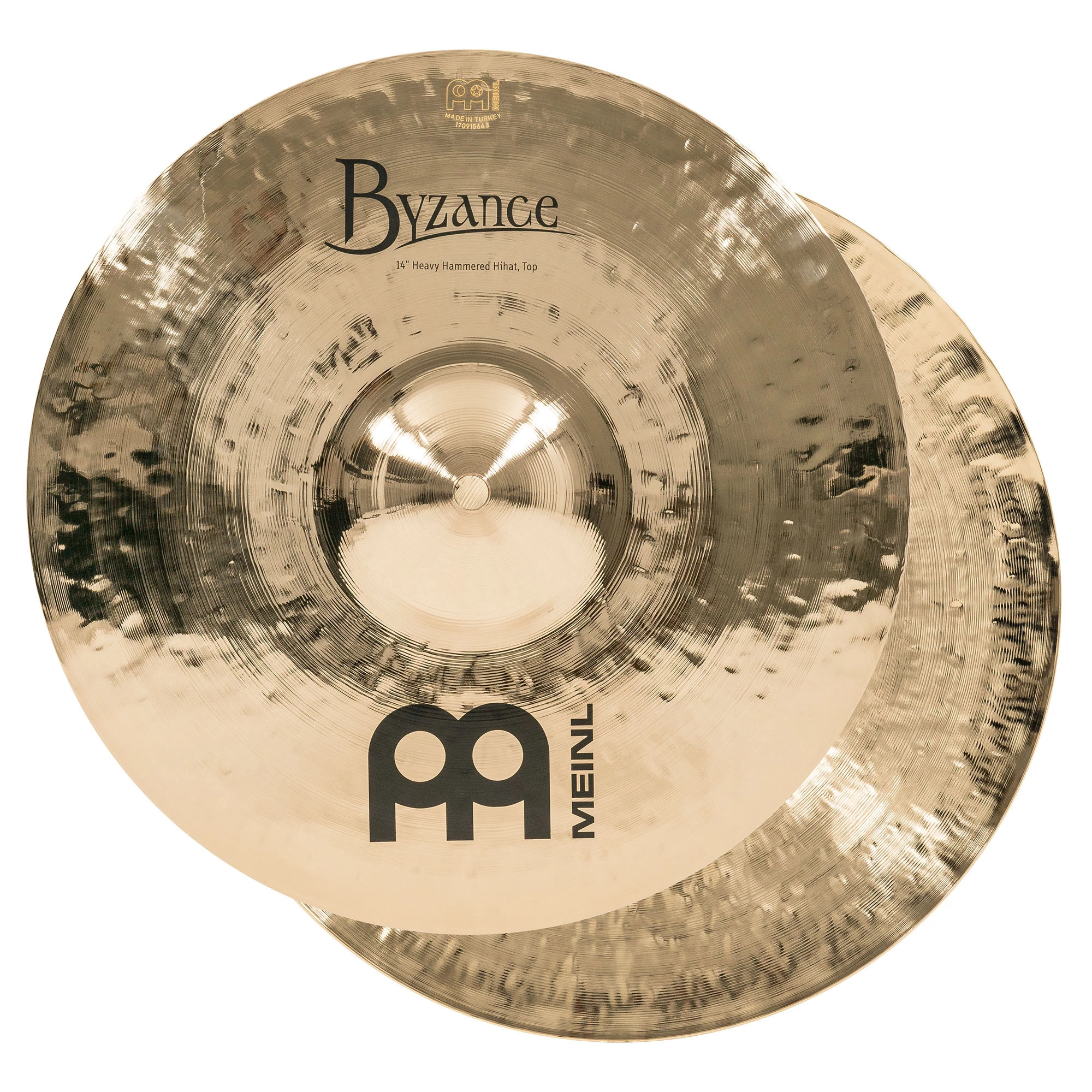 מצילות היי-האט 14״ Meinl Byzance Brilliant Heavy Hammered B14HHH-B 1 מצילות היי-האט 14״ Meinl Byzance Brilliant Heavy Hammered B14HHH-B