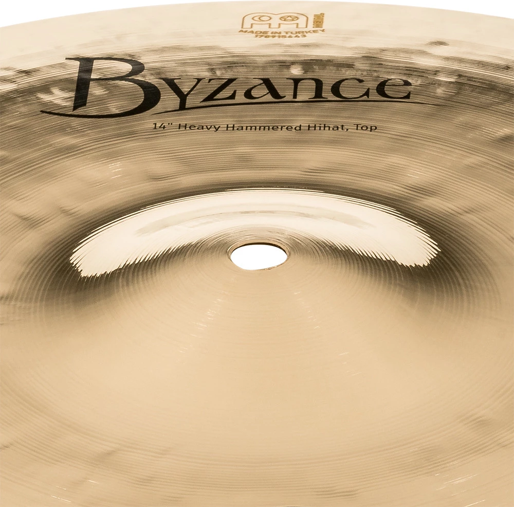 מצילות היי-האט 14״ Meinl Byzance Brilliant Heavy Hammered B14HHH-B 15 מצילות היי-האט 14״ Meinl Byzance Brilliant Heavy Hammered B14HHH-B
