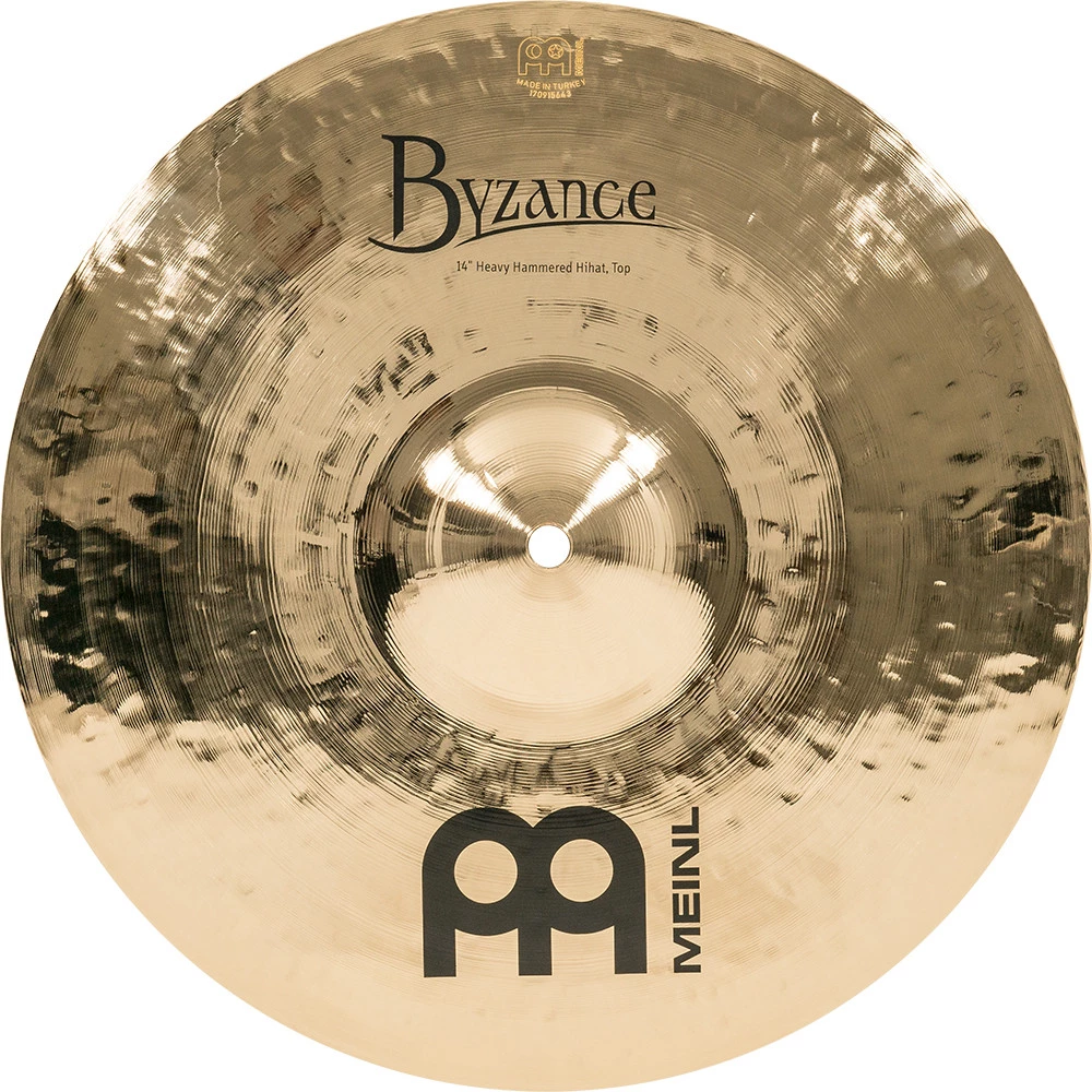 מצילות היי-האט 14״ Meinl Byzance Brilliant Heavy Hammered B14HHH-B 14 מצילות היי-האט 14״ Meinl Byzance Brilliant Heavy Hammered B14HHH-B