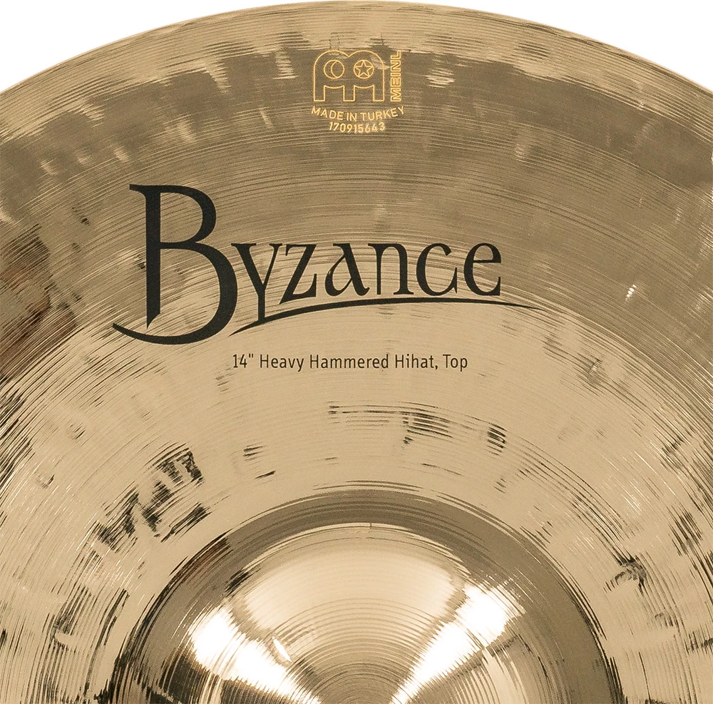 מצילות היי-האט 14״ Meinl Byzance Brilliant Heavy Hammered B14HHH-B 12 מצילות היי-האט 14״ Meinl Byzance Brilliant Heavy Hammered B14HHH-B