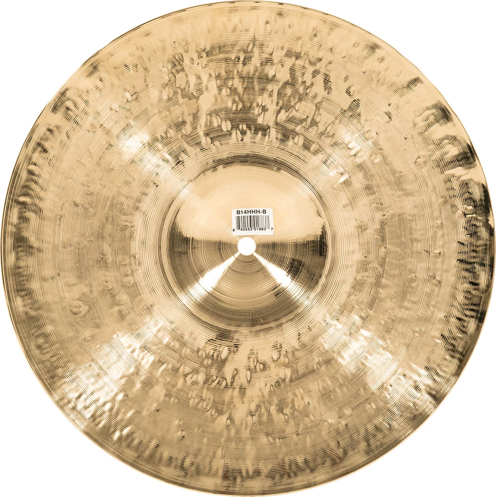 מצילות היי-האט 14״ Meinl Byzance Brilliant Heavy Hammered B14HHH-B 10 מצילות היי-האט 14״ Meinl Byzance Brilliant Heavy Hammered B14HHH-B
