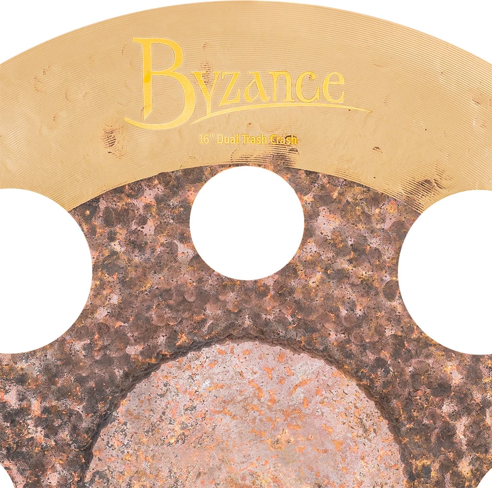מצילת טראש קראש 16 אינץ׳ Meinl Byzance Dual B16DUTRC 4 מצילת טראש קראש 16 אינץ׳ Meinl Byzance Dual B16DUTRC