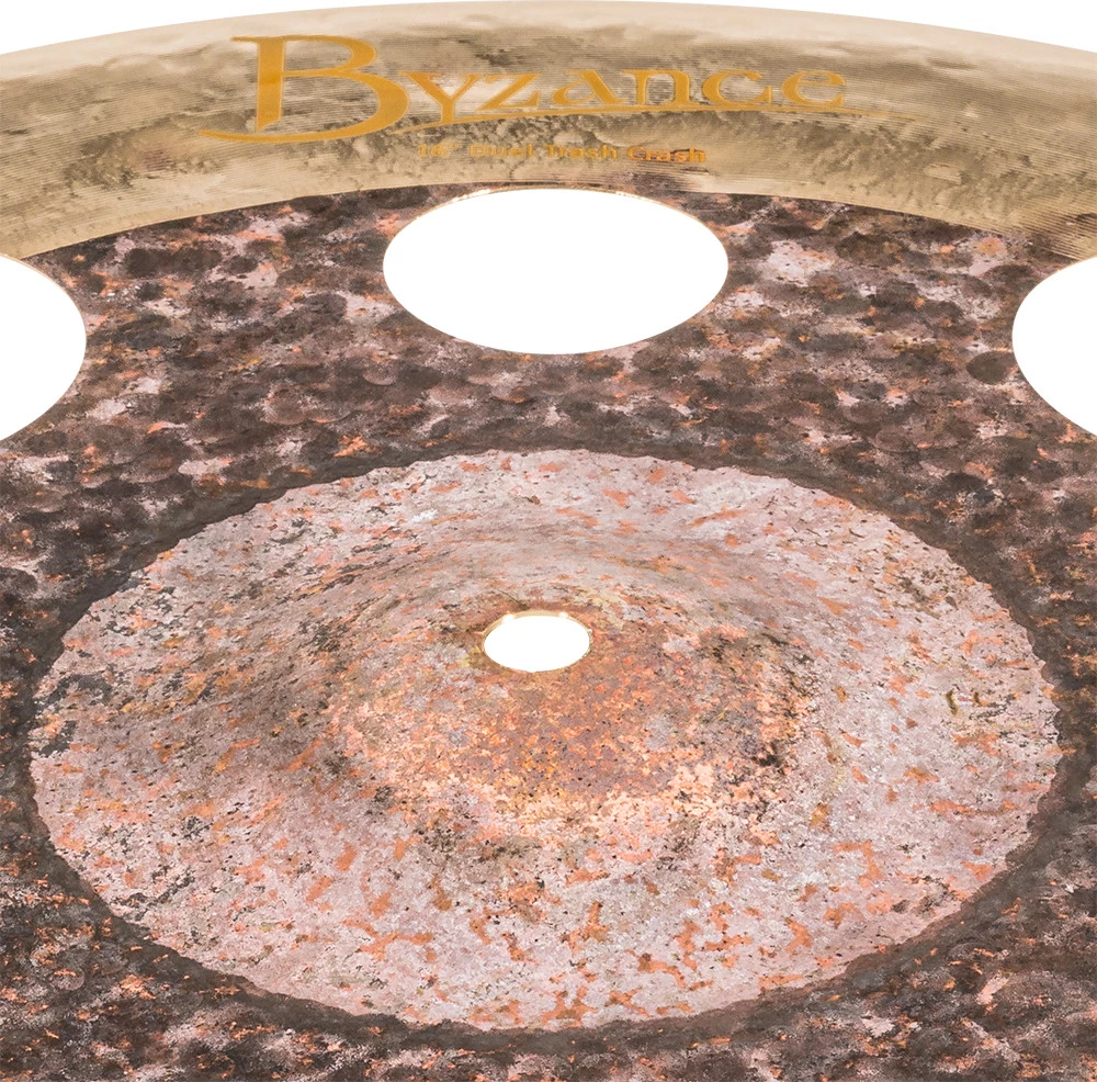 מצילת טראש קראש 16 אינץ׳ Meinl Byzance Dual B16DUTRC 3 מצילת טראש קראש 16 אינץ׳ Meinl Byzance Dual B16DUTRC