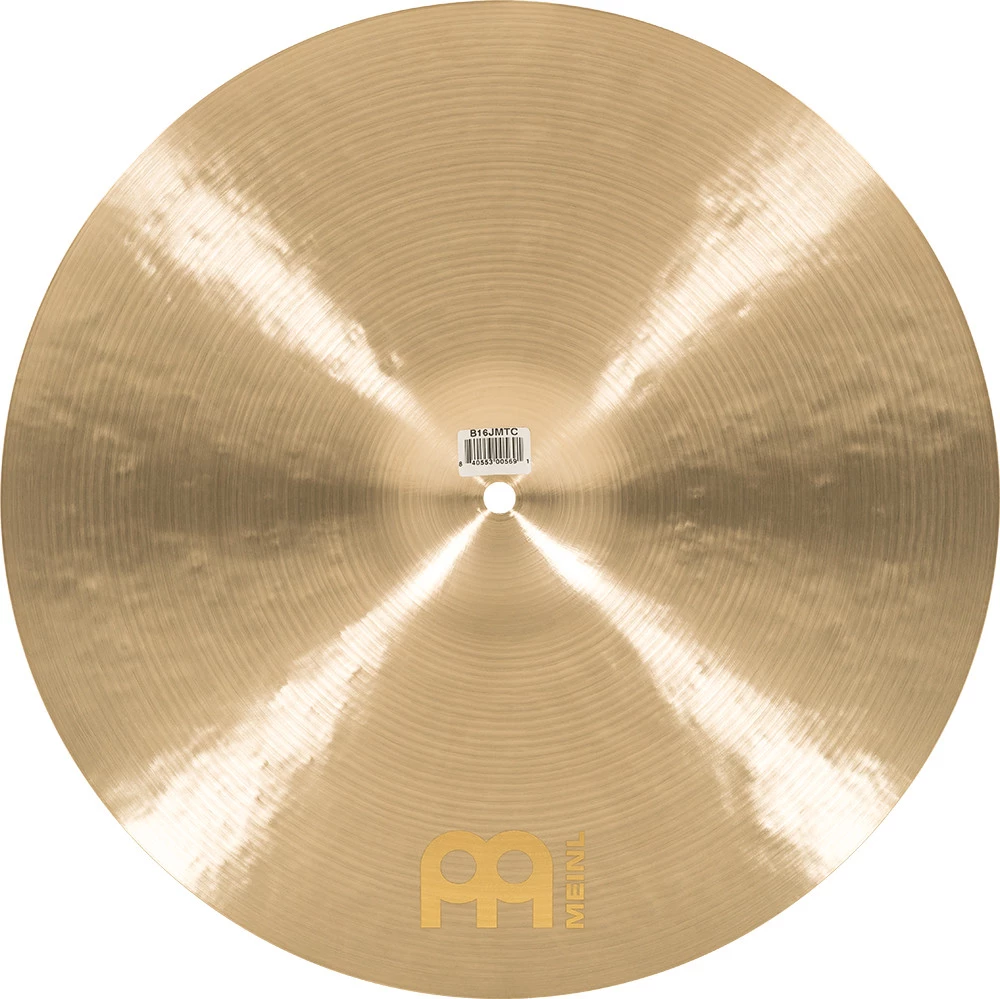 מצילת קראש 16 אינץ' Meinl Byzance Jazz B16JMTC 6 מצילת קראש 16 אינץ' Meinl Byzance Jazz B16JMTC