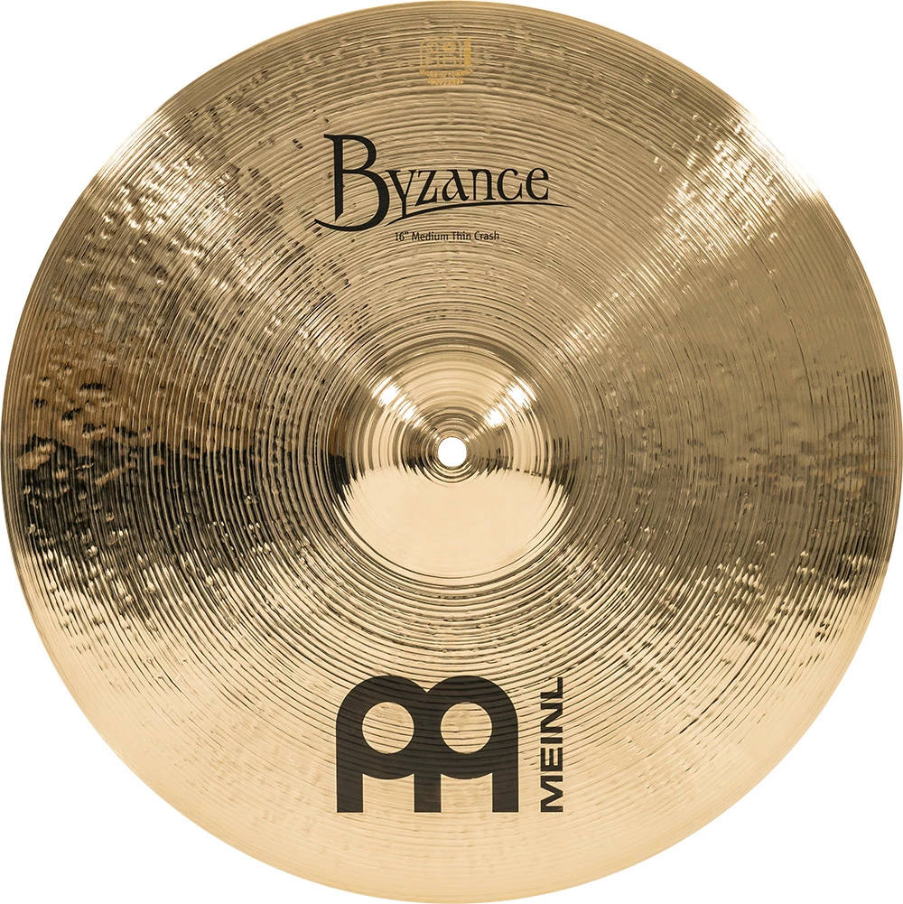 מצילת קראש 16 אינץ׳ Meinl Byzance Brilliant B16MTC-B 1 מצילת קראש 16 אינץ׳ Meinl Byzance Brilliant B16MTC-B