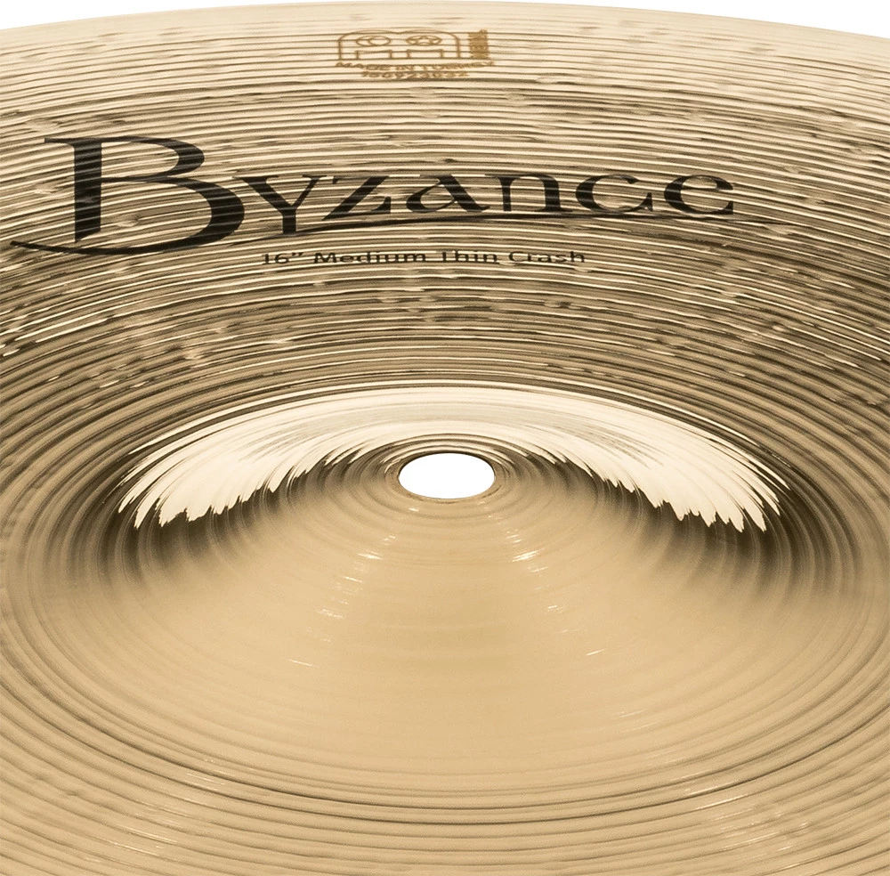 מצילת קראש 16 אינץ׳ Meinl Byzance Brilliant B16MTC-B 5 מצילת קראש 16 אינץ׳ Meinl Byzance Brilliant B16MTC-B