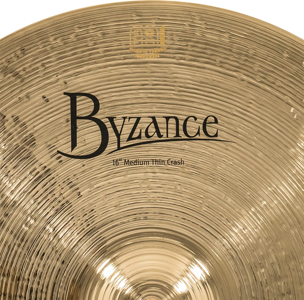 מצילת קראש 16 אינץ׳ Meinl Byzance Brilliant B16MTC-B 3 מצילת קראש 16 אינץ׳ Meinl Byzance Brilliant B16MTC-B