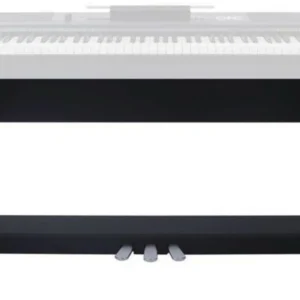 סטנד קלידים מסגרת עץ The One MJ001 — שחור, כולל 3 פדלים