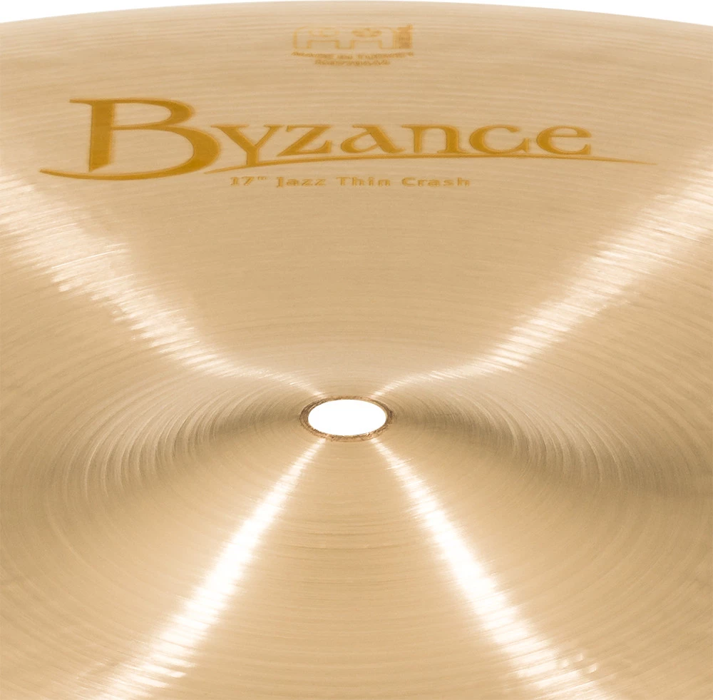 מצילת קראש 17״ Meinl Byzance Jazz Thin Crash B17JTC 5 מצילת קראש 17״ Meinl Byzance Jazz Thin Crash B17JTC