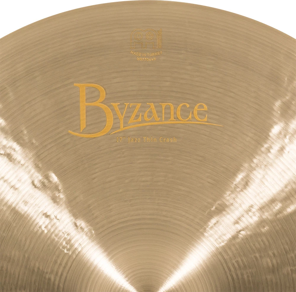 מצילת קראש 17״ Meinl Byzance Jazz Thin Crash B17JTC 2 מצילת קראש 17״ Meinl Byzance Jazz Thin Crash B17JTC
