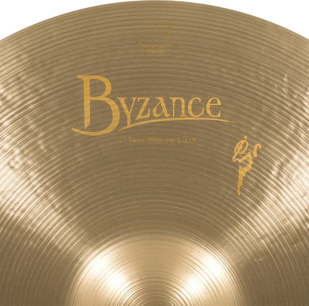 מצילת קראש 18 אינץ׳ Meinl Byzance Vintage Benny Greb Sand B18SAMC 3 מצילת קראש 18 אינץ׳ Meinl Byzance Vintage Benny Greb Sand B18SAMC