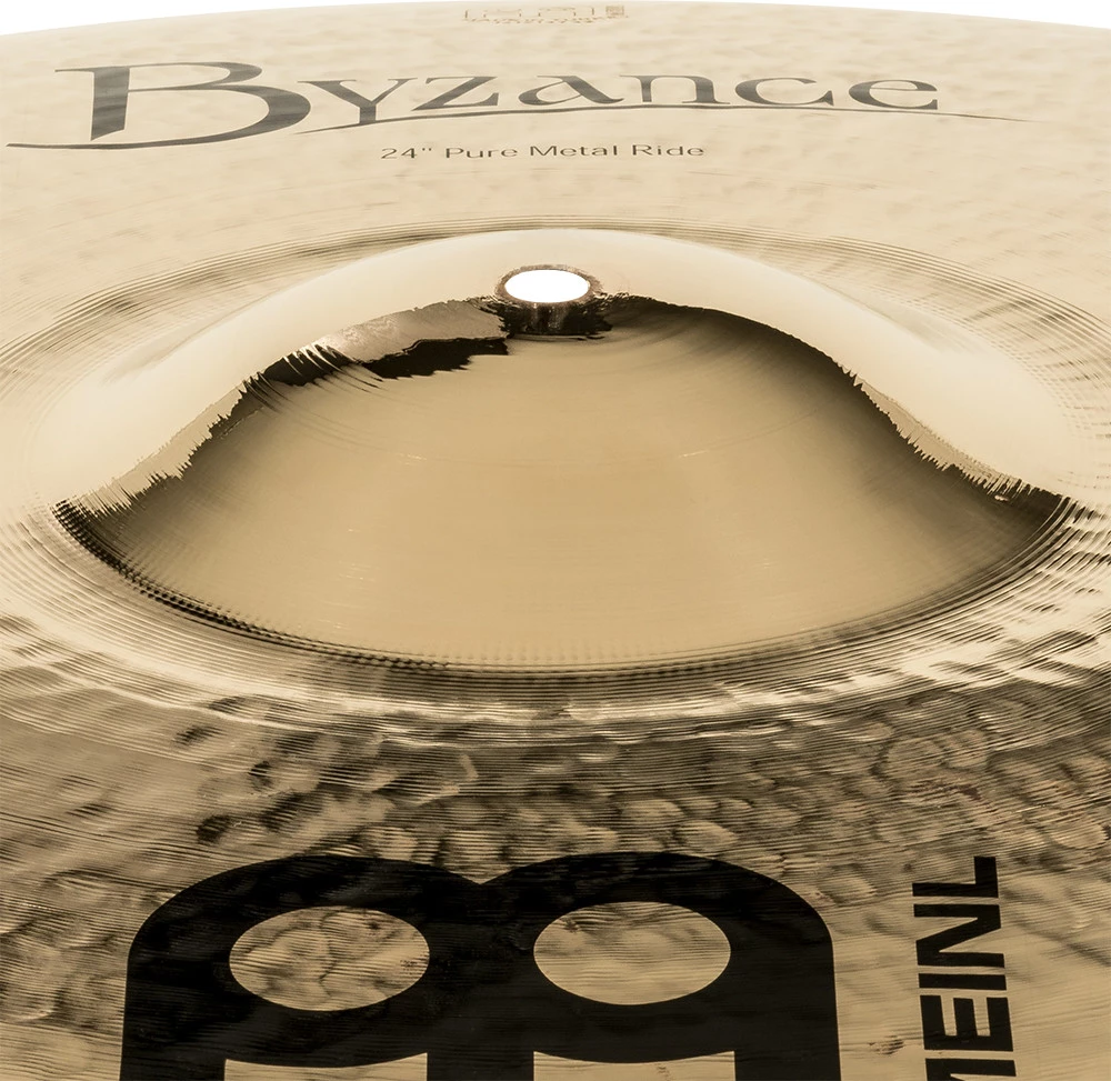 מצילת רייד 24״ Meinl Byzance Brilliant Pure Metal B24PMR-B 5 מצילת רייד 24״ Meinl Byzance Brilliant Pure Metal B24PMR-B
