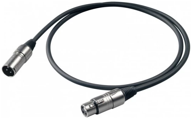 כבל מיקרופון XLR 20 מטר Proel BULK250LU20 1 כבל מיקרופון XLR 20 מטר Proel BULK250LU20