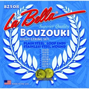 מיתרים לבוזוקי 8 מיתרים La Bella BZ508