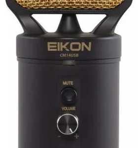 מיקרופון קונדנסר אולפני Eikon CM14USB — USB ו־XLR