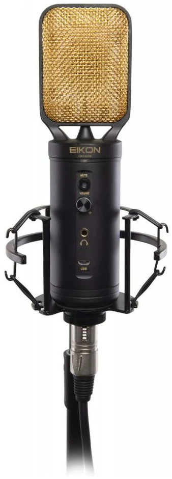 מיקרופון קונדנסר אולפני Eikon CM14USB — USB ו־XLR 1 CM14USB 3.webp