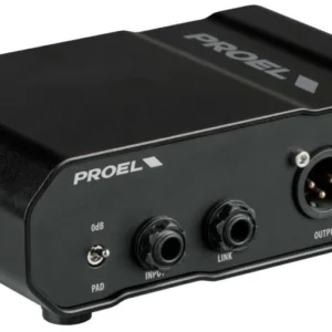 קופסת DI פסיבית Proel D10P
