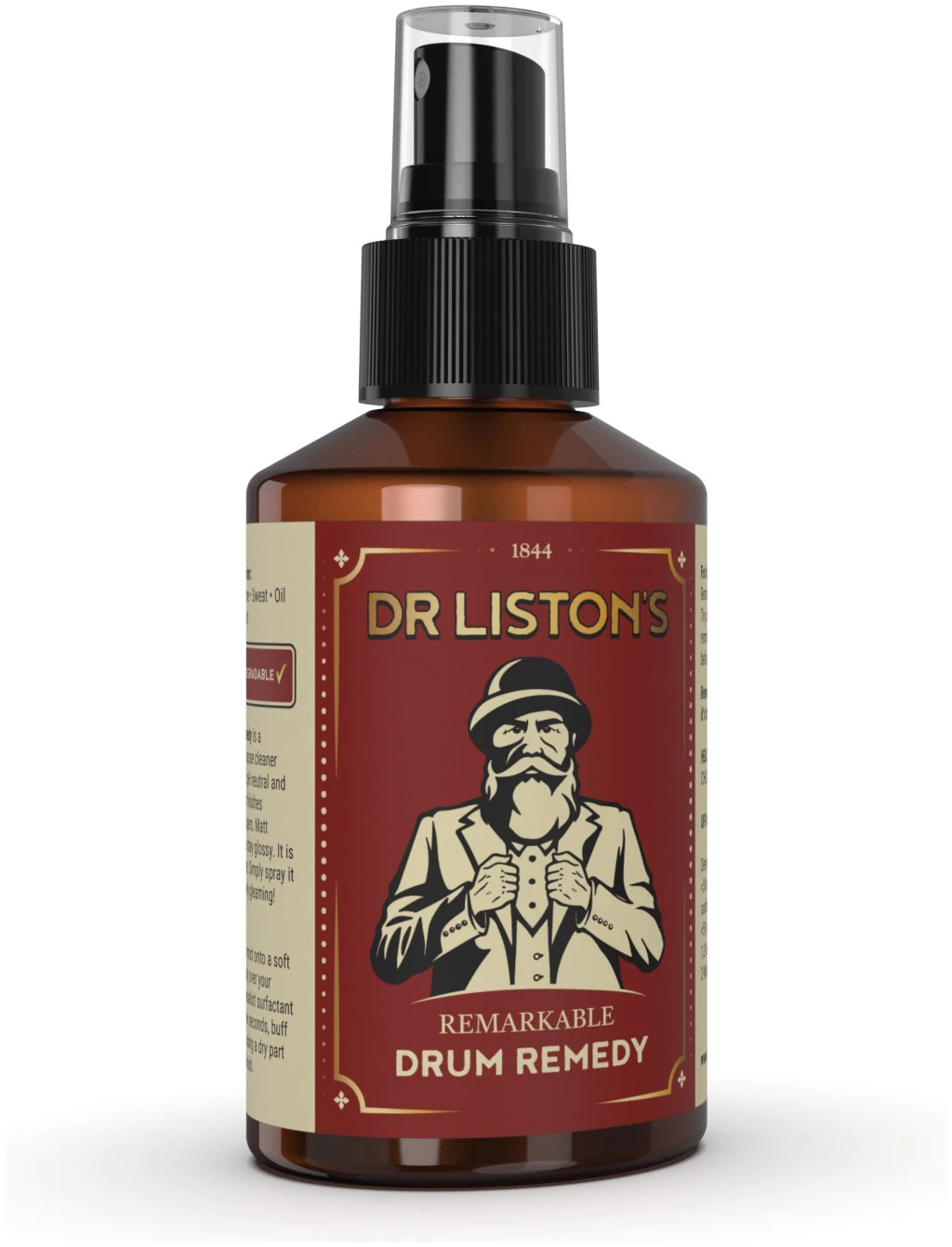 תרסיס ניקוי למערכת תופים Dr Liston's Remarkable Drum Remedy DR-RDR-150 1 תרסיס ניקוי למערכת תופים Dr Liston's Remarkable Drum Remedy DR-RDR-150