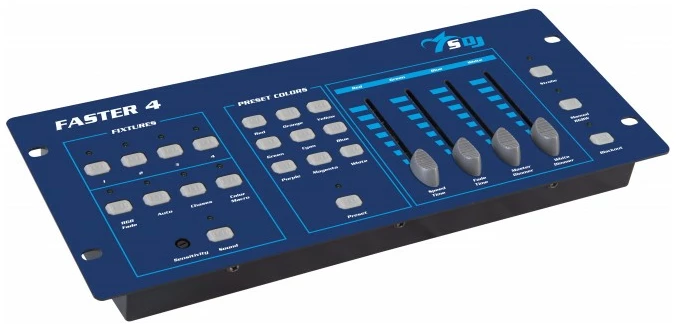 פקד תאורה Sagitter FASTER 4 — 16 ערוצי DMX 1 FASTER 4 1.webp