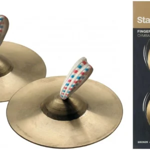 זוג מצילות אצבע Stagg FCY-7 בקוטר 7 ס״מ