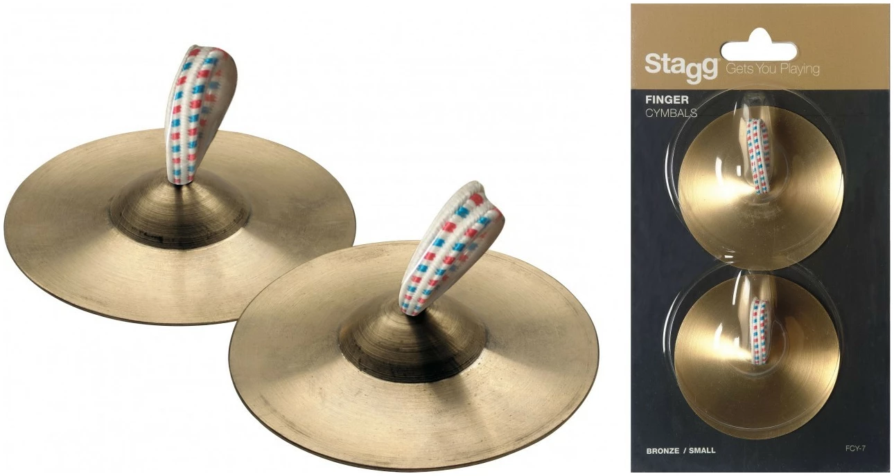 זוג מצילות אצבע Stagg FCY-7 בקוטר 7 ס״מ 1 זוג מצילות אצבע Stagg FCY-7 בקוטר 7 ס״מ