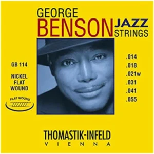 מיתרים לגיטרה חשמלית Thomastik-Infeld GB114 George Benson