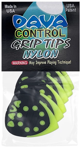 אריזת 6 מפרטים Dava Grip Tips ניילון 1 אריזת 6 מפרטים Dava Grip Tips ניילון