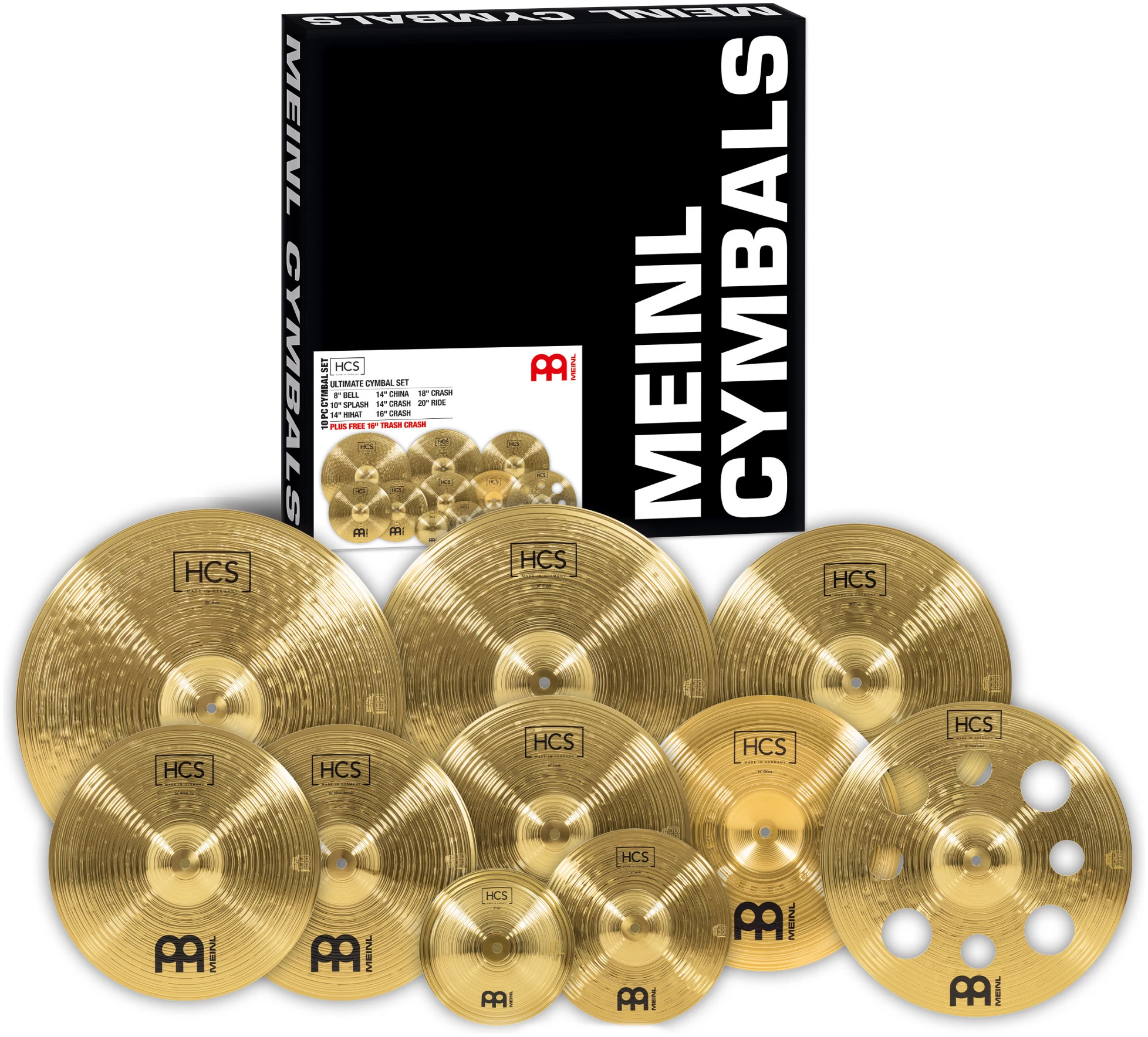 סט מצילות Meinl HCS-SCS1 Ultimate 1 סט מצילות Meinl HCS-SCS1 Ultimate