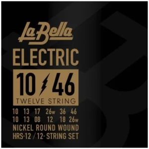 מיתרים לגיטרה חשמלית 12 מיתרים La Bella HRS-12