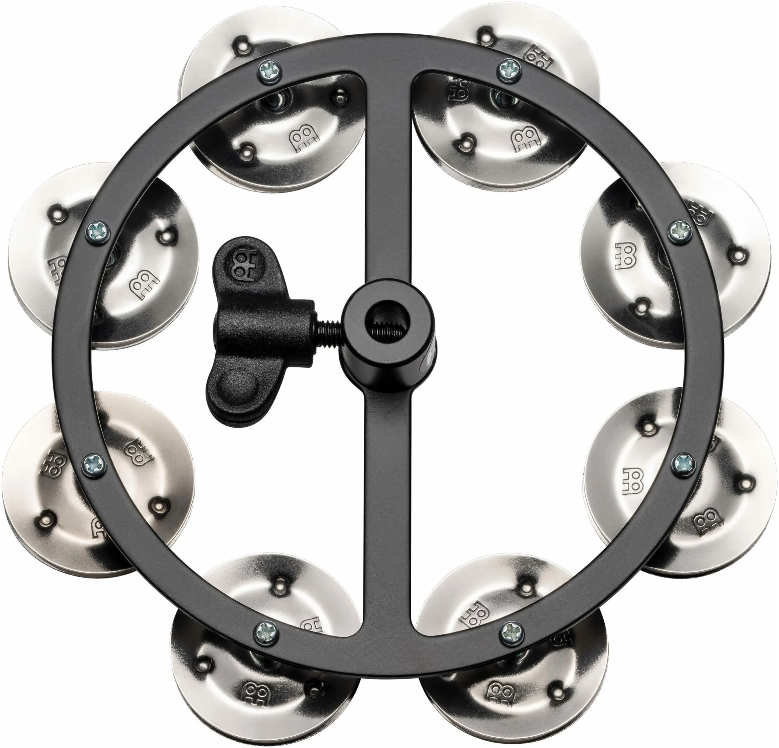 טמבורין להיי-האט שורת צלצלים אחת Meinl HTHH1BK 5 טמבורין להיי-האט שורת צלצלים אחת Meinl HTHH1BK