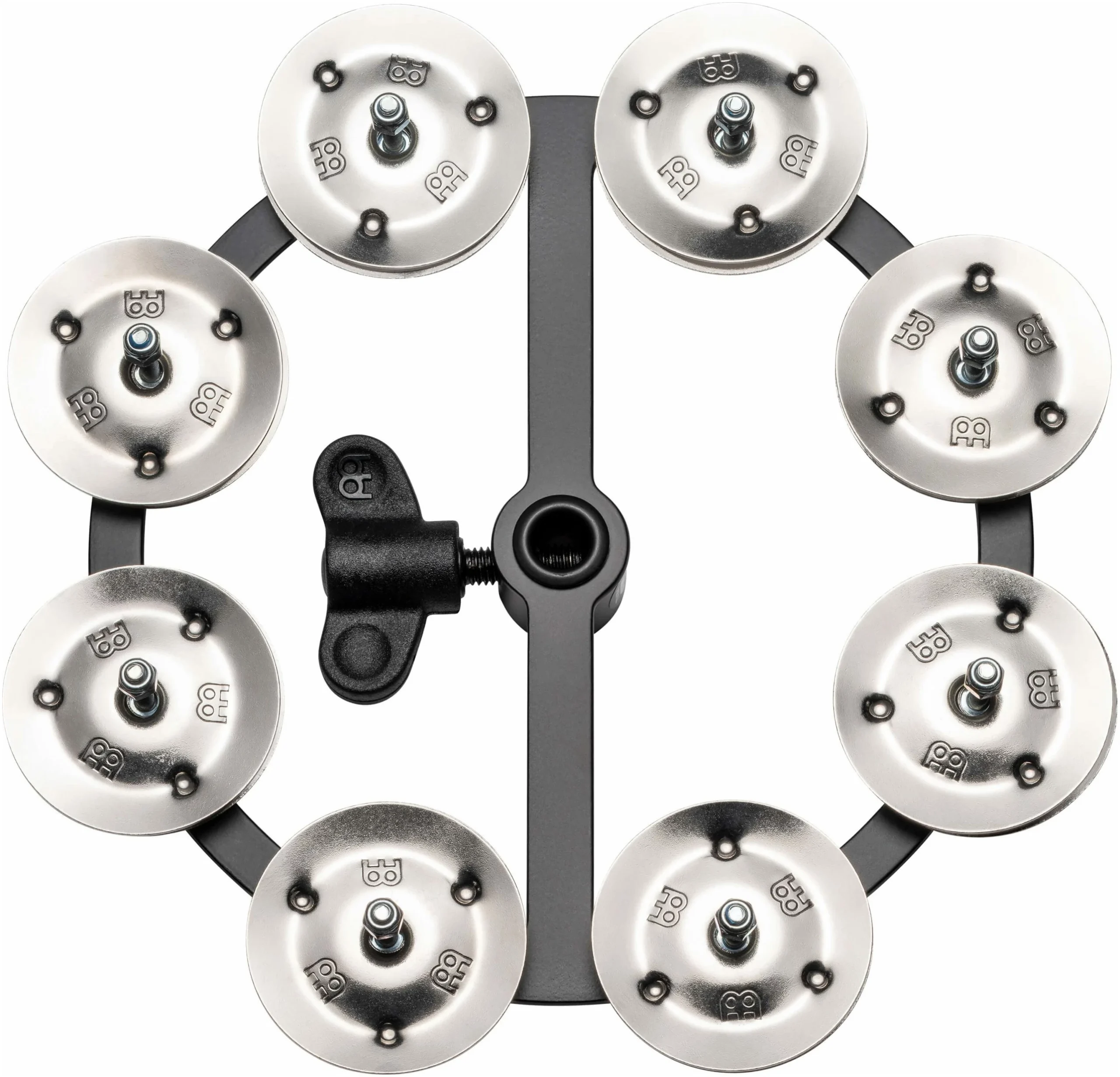 טמבורין להיי-האט שורת צלצלים אחת Meinl HTHH1BK 6 טמבורין להיי-האט שורת צלצלים אחת Meinl HTHH1BK
