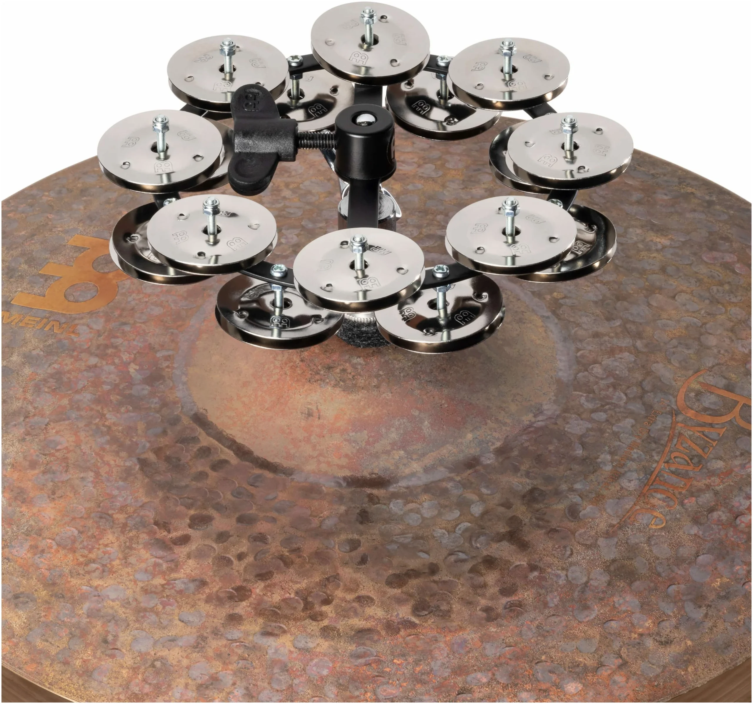 טמבורין להיי-האט שתי שורות Meinl HTHH2BK 2 טמבורין להיי-האט שתי שורות Meinl HTHH2BK