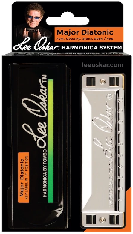 מפוחית דיאטונית מז׳ורית Lee Oskar בסולם Db 1 מפוחית דיאטונית מז׳ורית Lee Oskar בסולם Db