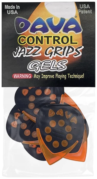 מפרטים לגיטרה Dava Jazz Grips Gel אריזת 36 3 מפרטים לגיטרה Dava Jazz Grips Gel אריזת 36